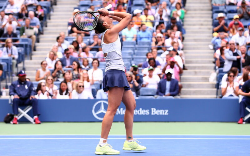 Flavia Pennetta  -  Simona Halep Women's Singles Semifinal