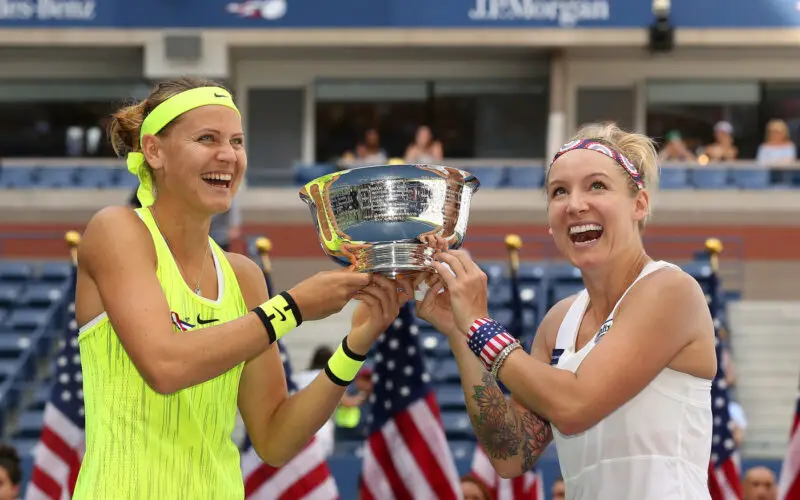 Caroline Garcia and Kristina Mladenovic vs. Bethanie Mattek-Sands and Lucie Safarova