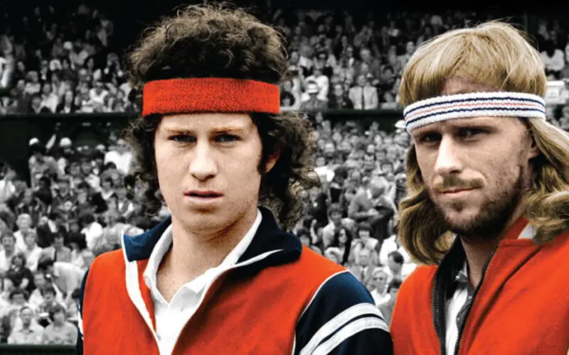 John McEnroe e Bjorn Borg