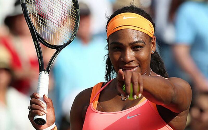 Serena Williams, ventitré volte campionessa in tornei del Grande Slam.