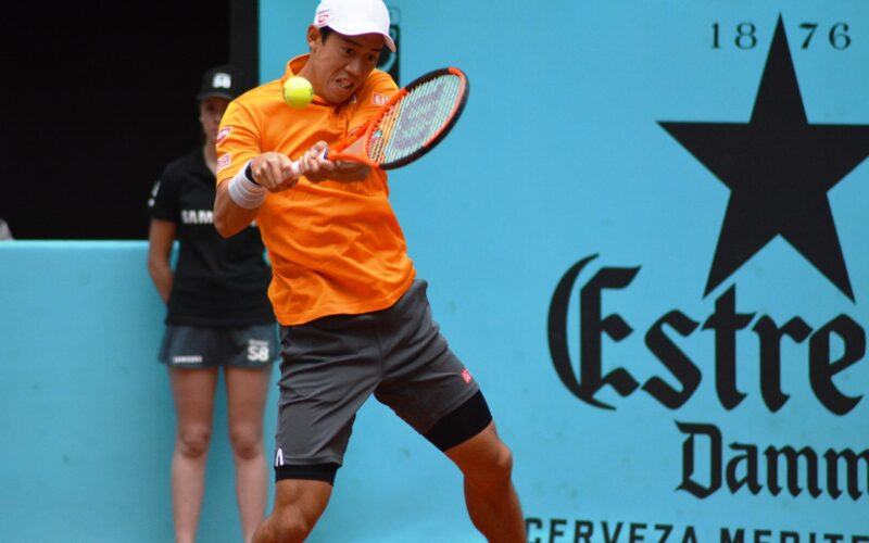 Rovescio di Kei Nishikori