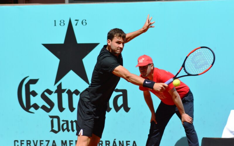 Grigor Dimitrov rovescio