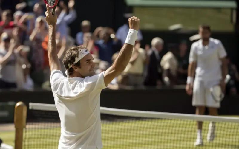 USP TENNIS: WIMBLEDON-FEDERER VS CILIC S TEN GBR [E