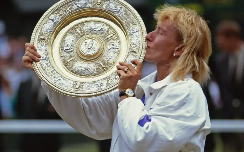 Martina Navratilova, degna rappresentante della vecchia Repubblica Cecoslovacca