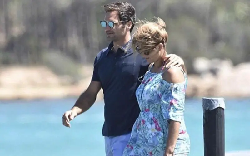 Roger Federer e la sua Mirka in vacanza in Italia