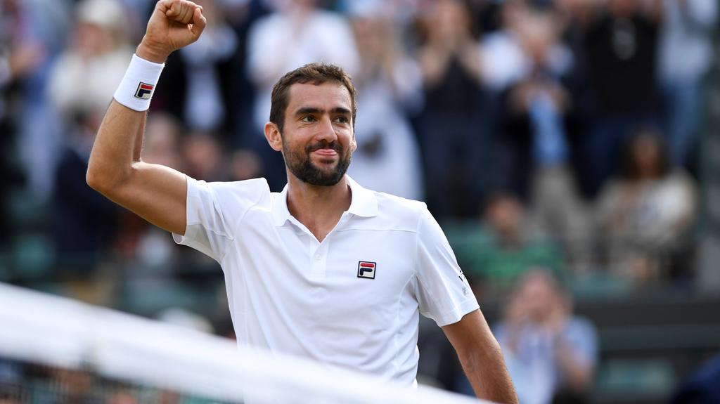 Marin Cilic a Wimbledon: nel 2017 prima finale per lui.