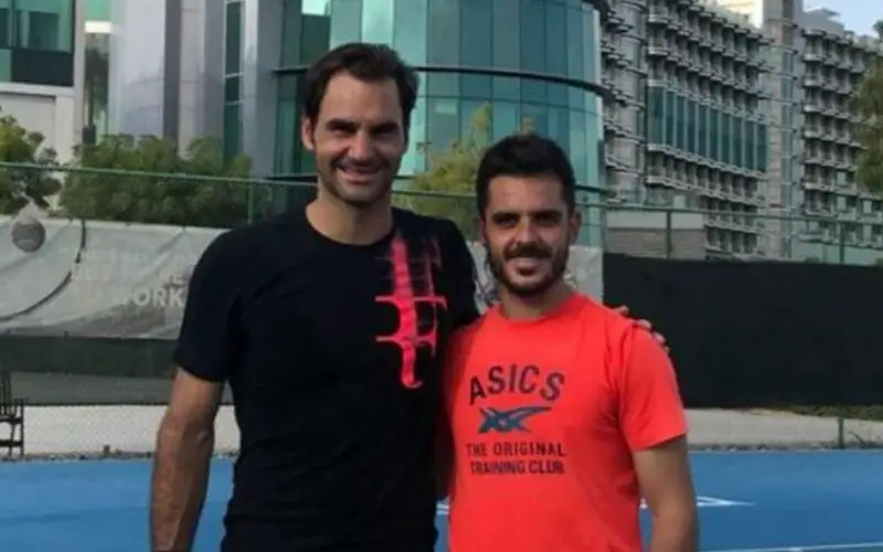 Roger Federer e Thomas Fabbiano
