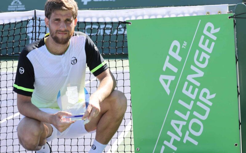 Martin Klizan, 28 anni, vincitore dell'ATP Challenger di Indian Wells