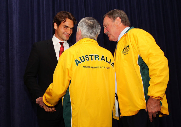 Roger+Federer+Ken+Rosewall+Davis+Cup+Australia+CFyCMZlWqLTl