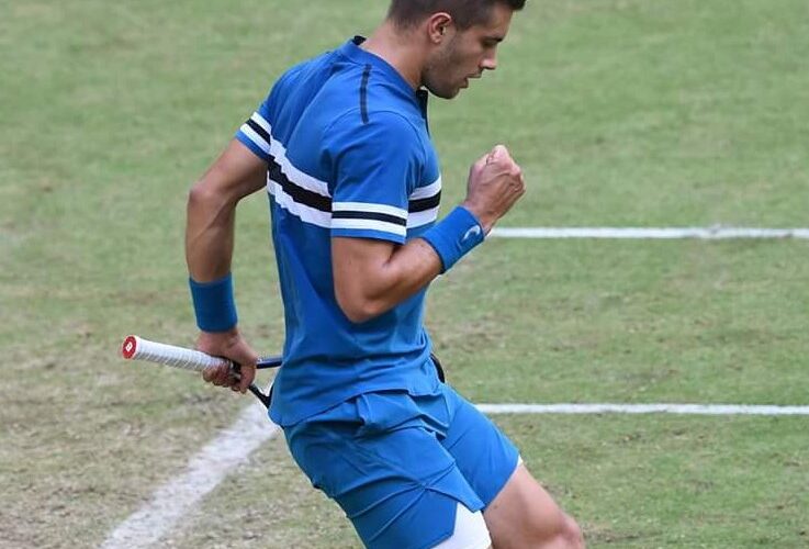 coric batte federer