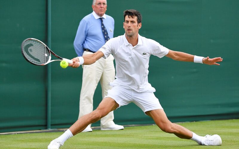 Novak Djokovic, vittorioso nel secondo turno