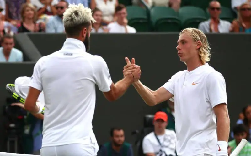 Denis Shapovalov, sconfitto da Benoit Paire in 4 set al secondo turno di Wimbledon