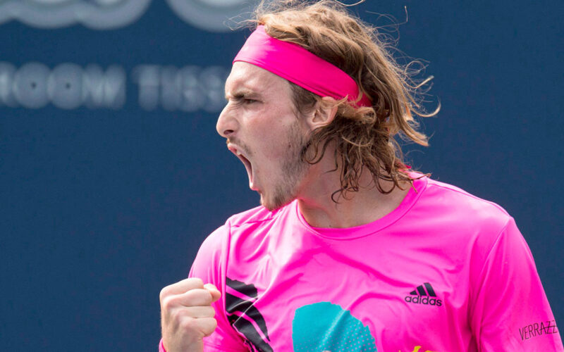 Stefanos Tsitsipas, 20 anni appena compiuti, da ieri numero 15 del ranking ATP