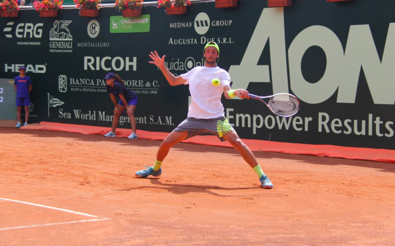 Andrea Basso, autore di una grande vittoria contro Guido Andreozzi