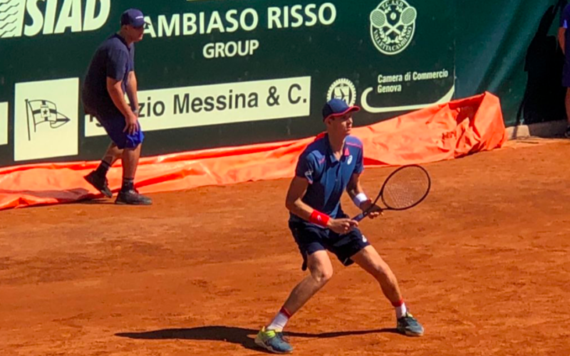 Hubert Hurkacz, 21 anni, ha sconfitto in tre set Andrea Arnaboldi.