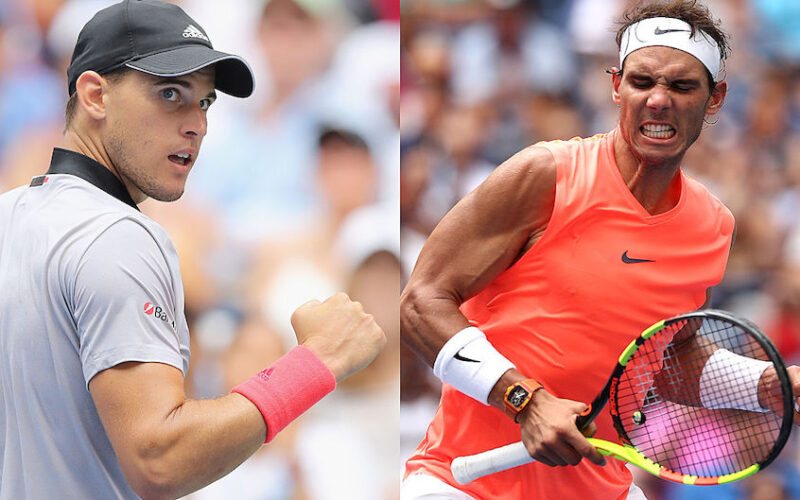 Dominic Thiem e Rafa Nadal, si sfideranno nella notte per un posto in semfinale agli U.S. Open