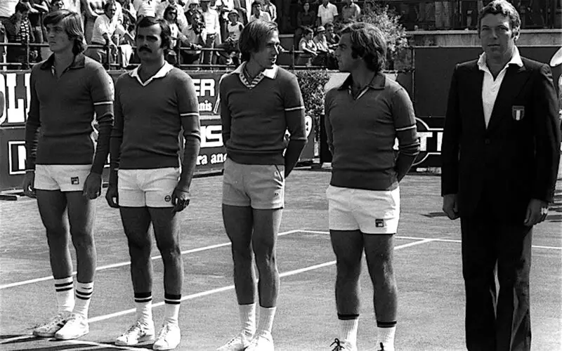 La nazionale italiana (Coppa Davis 1976)
