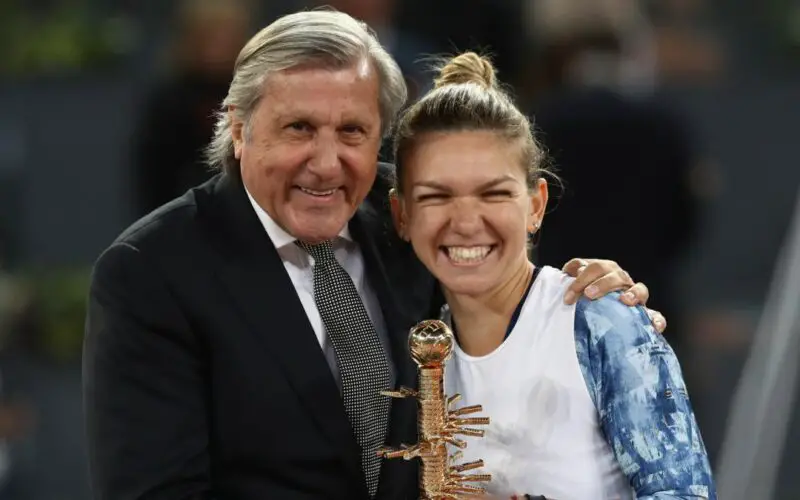 Ilie Nastase e Simona Halep