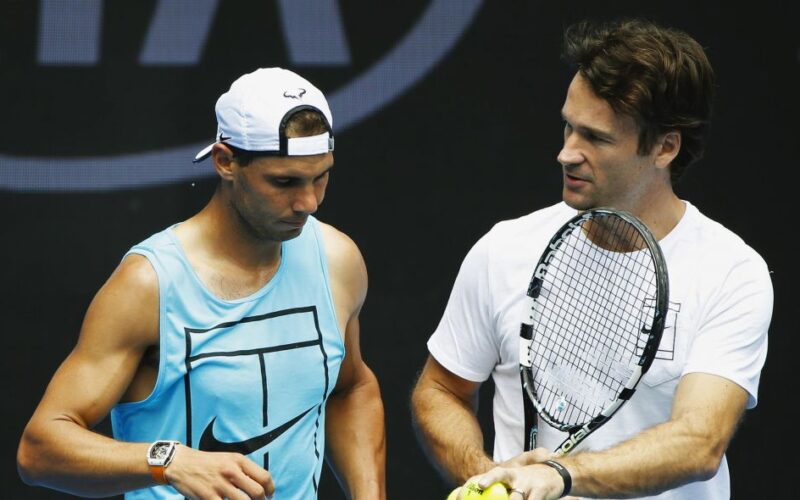 Rafael Nadal e Carlos Moya