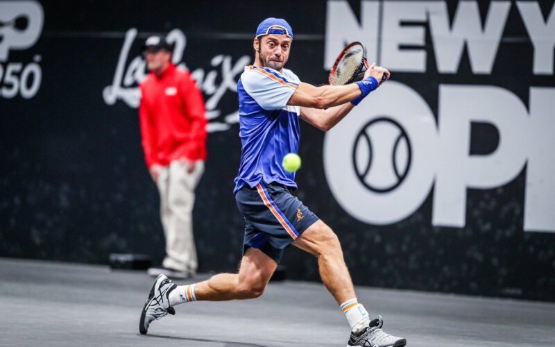 Paolo Lorenzi, attuale numero 105 del ranking mondiale.
