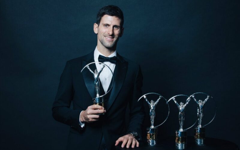 Novak-Djokovic-Laureus-Awards-2019-foto-via-Twitter-@LaureusSport