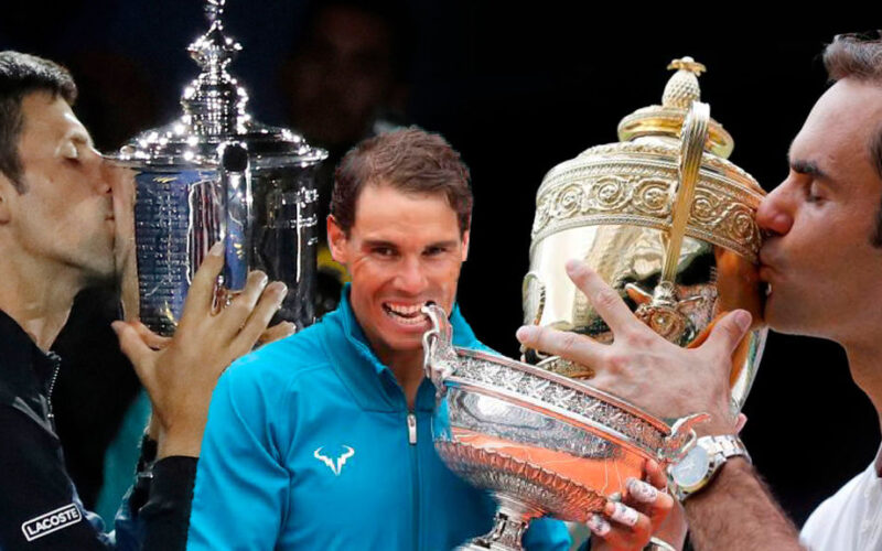 I pluricampioni Djokovic, Nadal e Federer