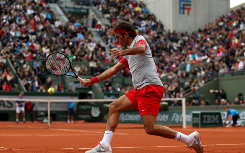 Roger Federer clay