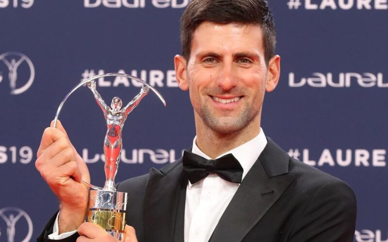 Djokovic sportsman of the Year