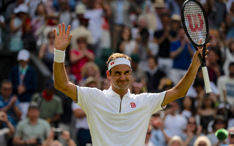ROGER FEDERER (SUI)TENNIS - THE CHAMPIONSHIPS -  WIMBLEDON - ALL ENGLAND LAWN TENNIS AND CROQUET CLUB - ATP - WTA - ITF - WIMBLEDON - SW19 - LONDON - GREAT  BRITAIN - 2019