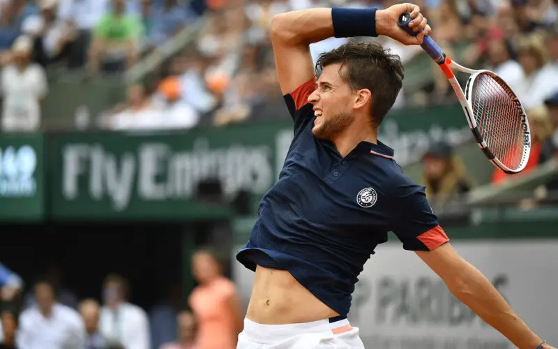 Dominic Thiem, Roland Garros 2018, Simple Messieurs, Finale, Photo : Amelie Laurin / FFT
