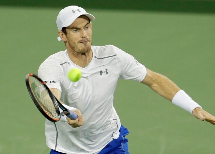Andy Murray al torneo ATP di Pechino nel 2016.
