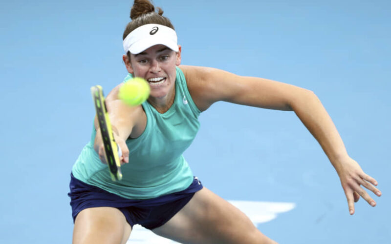 Jennifer Brady (AP Photo/Tertius Pickard)