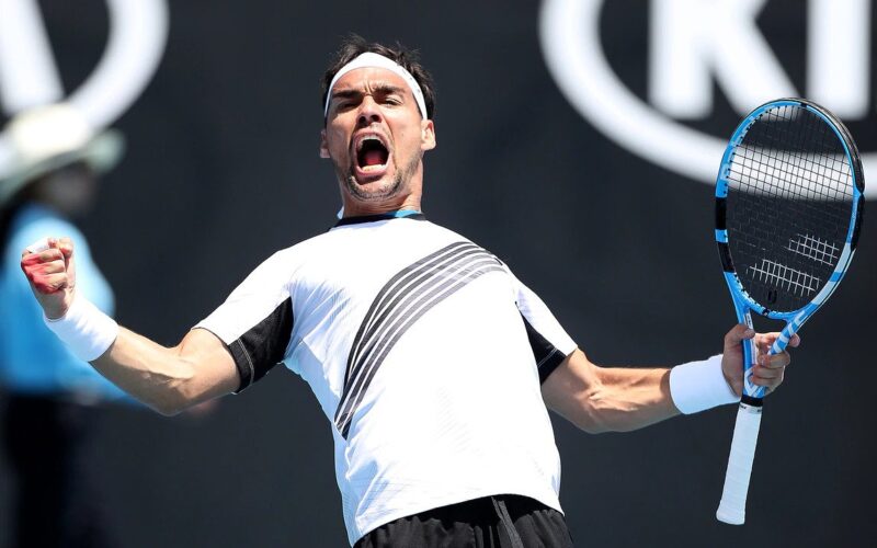Fabio Fognini Australian Open 2020
