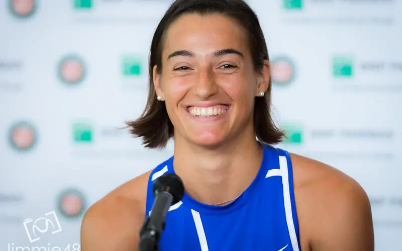 PARIS, FRANCE - JUNE 1 : Caroline Garcia at the 2017 Roland Garros Grand Slam tennis tournament
