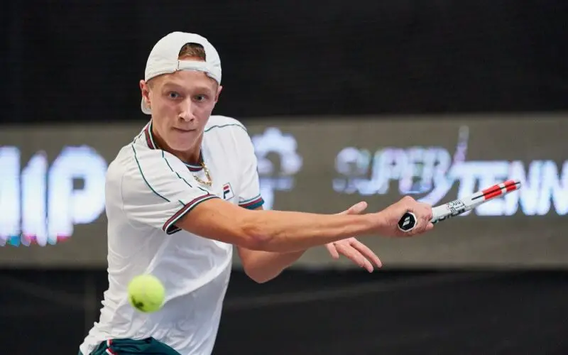 Leo Borg al Challenger di Bergamo di quest'anno