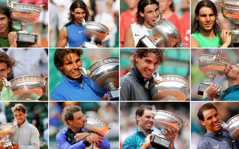 Nadal 12 Roland Garros