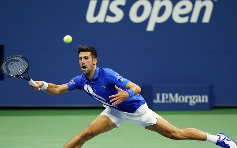 usopen.org
September 4, 2020 - Novak Djokovic in action against Jan-Lennard Struff during a men's singles match at the 2020 US Open. (Photo by Darren Carroll/USTA)
