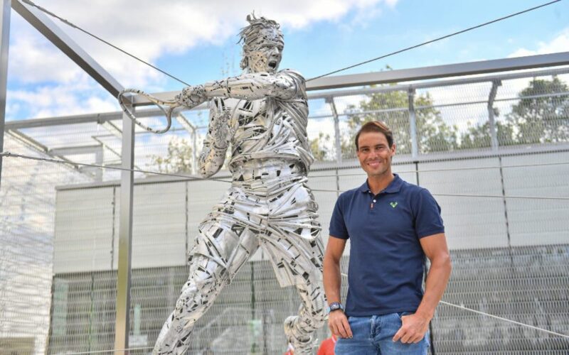 Nadal statua, Roland Garros