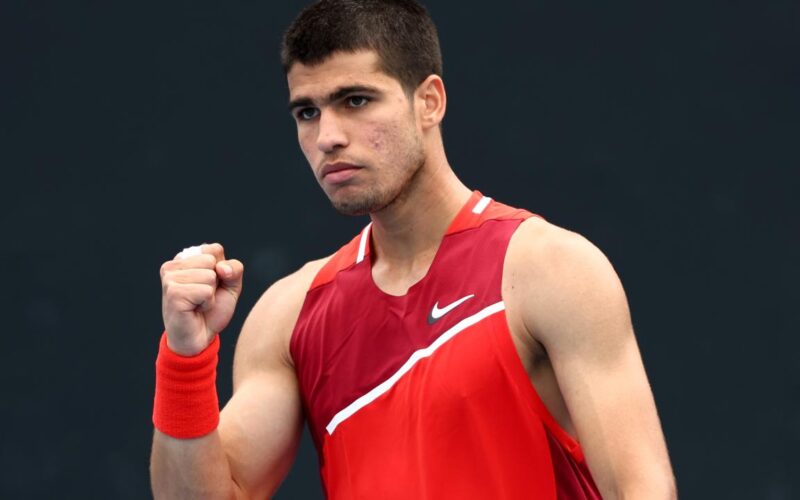 Carlos Alcaraz Australian Open 2022