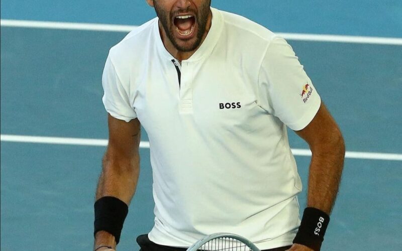 Matteo Berrettini dopo la vittoria contro Carlos Alcaraz, AO 2022,
instagram.com/matberrettini