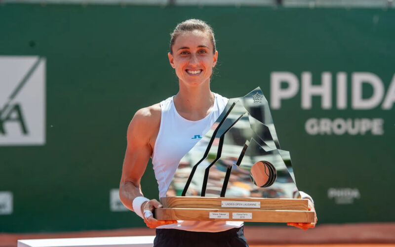 Petra Martic conquista il titolo a Losanna. Photo by RvS.Media/Monika Majer/Getty Images