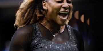 Il sorriso di Serena illumina la notte americana
