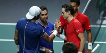 Coppa Davis, Italia-Canada 1-2: niente finale per gli azzurri, decisiva la sconfitta nel doppio