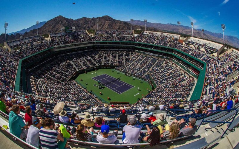 Campo centrale di Indian Wells-Foto Atpworldtour