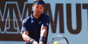 Djere domina un Fognini stanco e poco lucido: fuori al primo turno a Madrid
