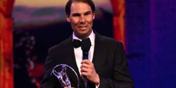 Rafael Nadal premiato ai Laureus Awards 2025 come icona sportiva