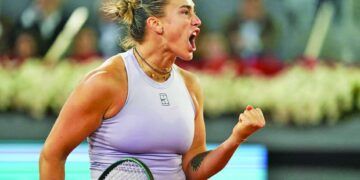Wta Madrid, Sabalenka da record: battuta Svitolina, ora la finale con Gauff